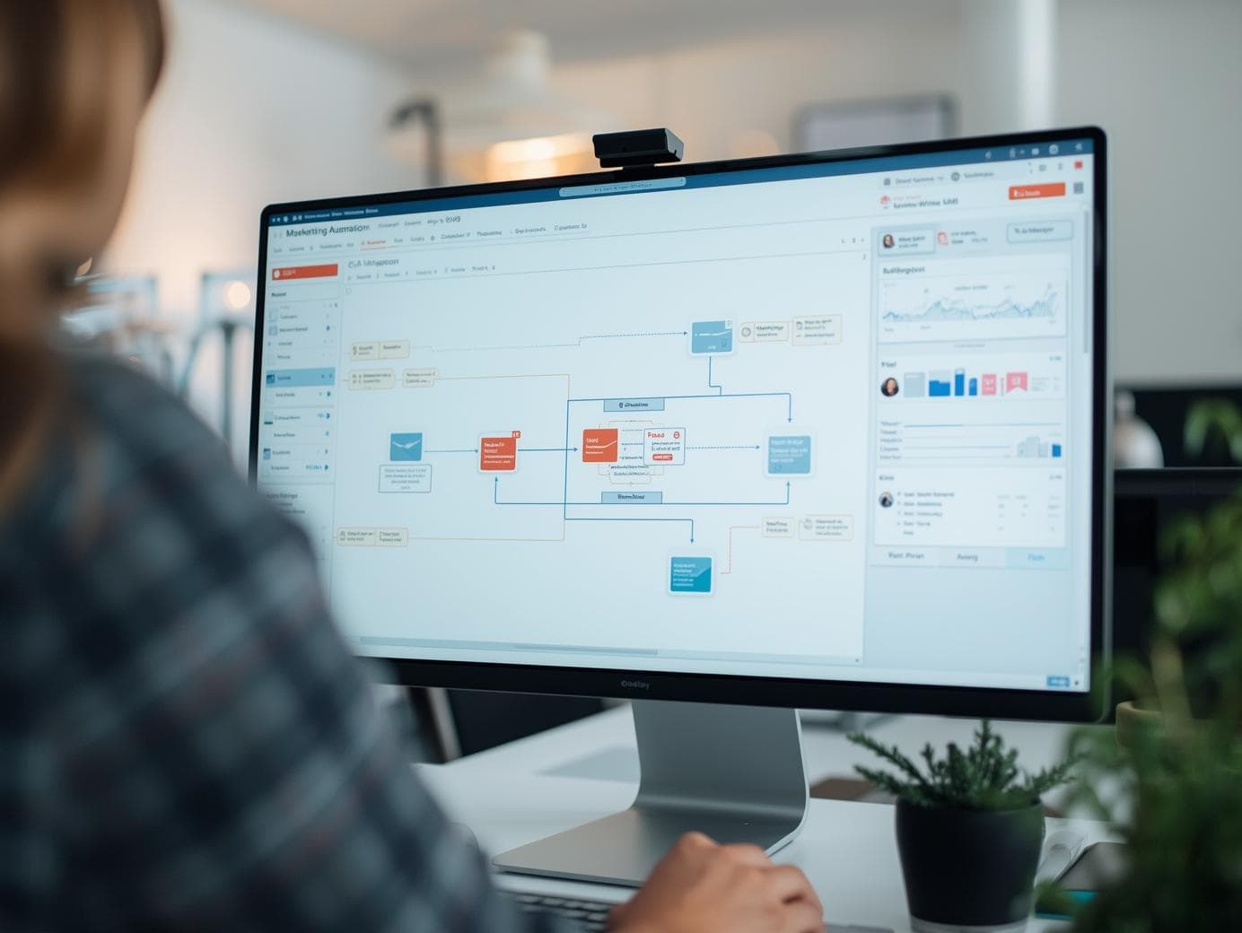 Marketing automation visual