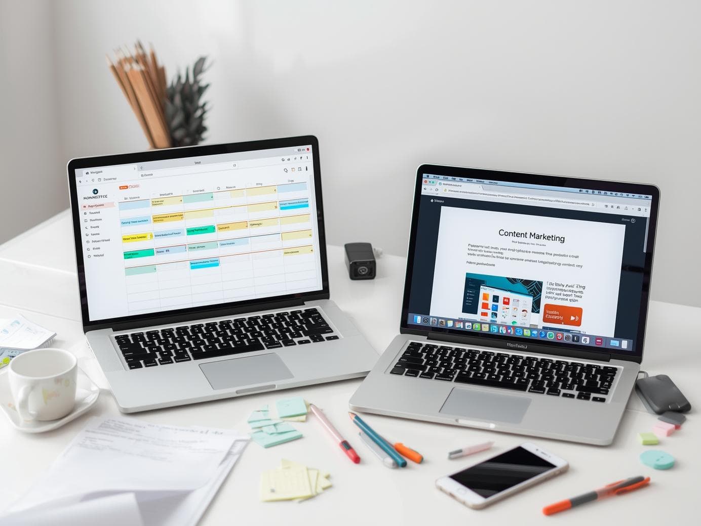 Content marketing visual